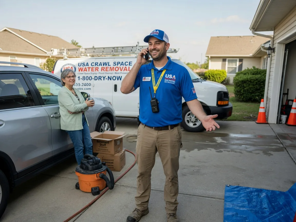 Crawl Space Water Removal Clatonia, NE FAQs